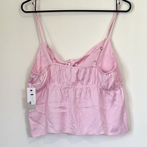 NWT BP by Nordstrom Pink Bow Detail Tank Top - Size: Medium - Picture 7 of 7